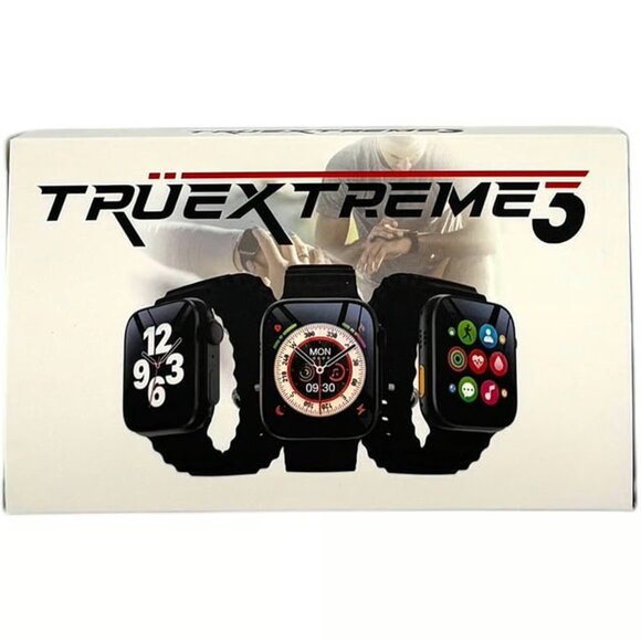 TRUEXTREME 3 Smart Watch Bluetooth Fitness Tracker Heart Sleep Monitor iOS USB - Picture 1 of 4